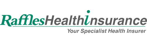 Logo of Raffles Health Insurance.
